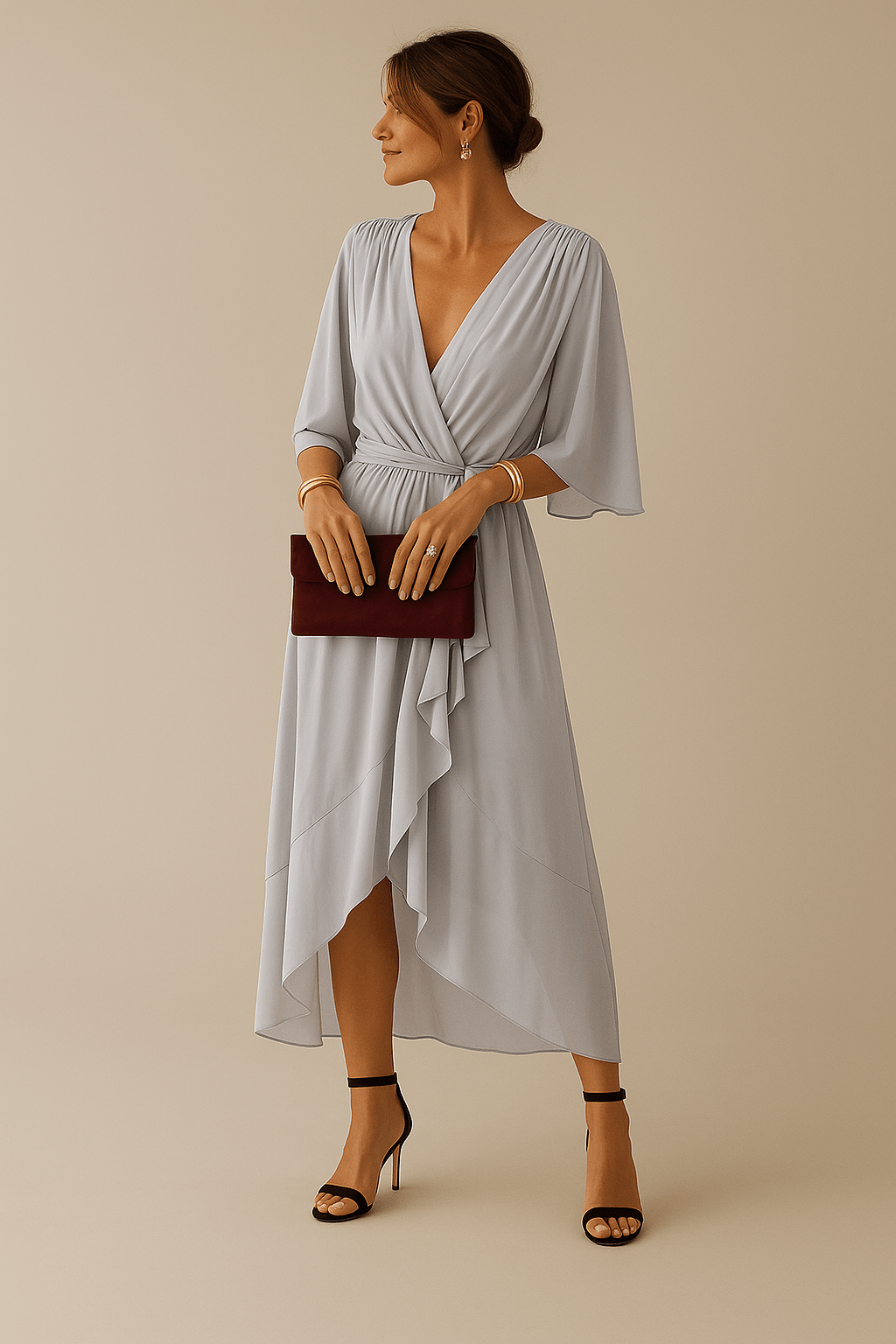Vestido Ava™ | Escote en V - Orelisse