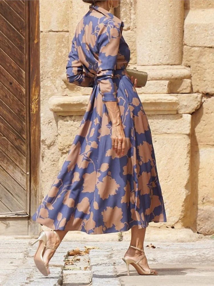 Vestido Camelia - Azul - Orelisse