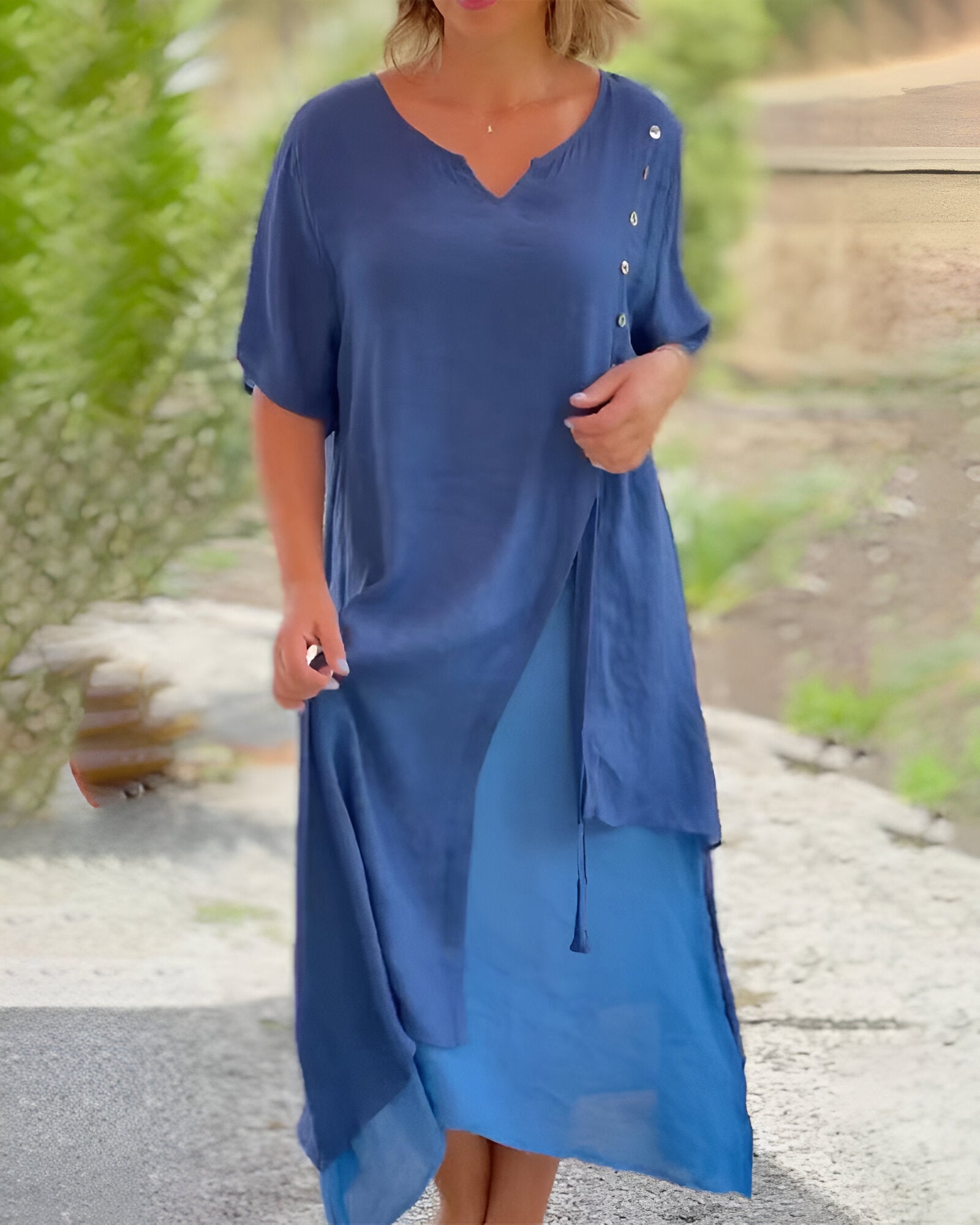 Julieta - Vestido de manga corta - Orelisse