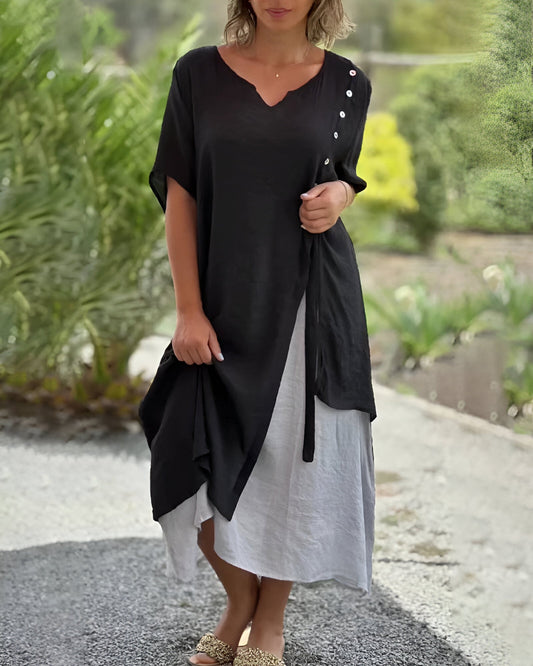 Julieta - Vestido de manga corta - Orelisse