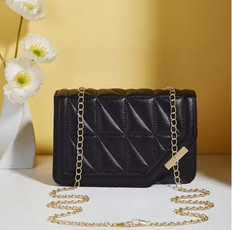 Noir Élégance - Bolso minimalista chic - Orelisse