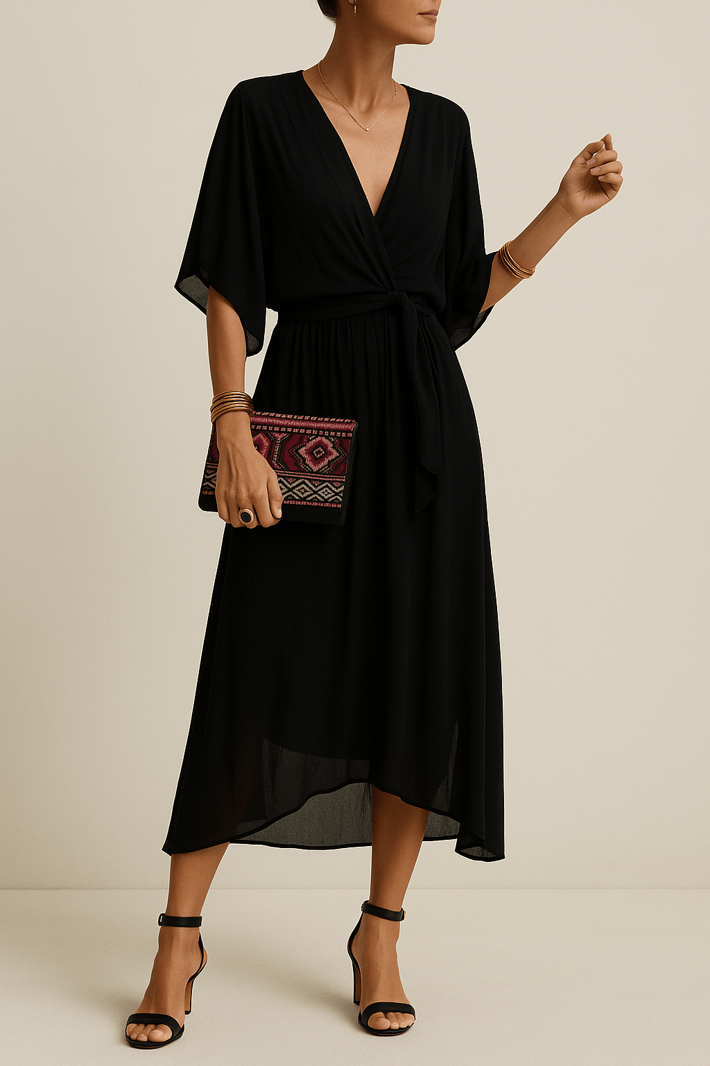 Vestido Ava™ | Escote en V - Orelisse