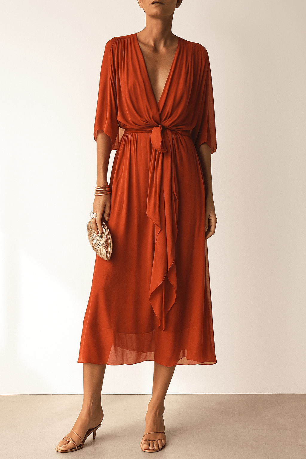 Vestido Ava™ | Escote en V - Orelisse