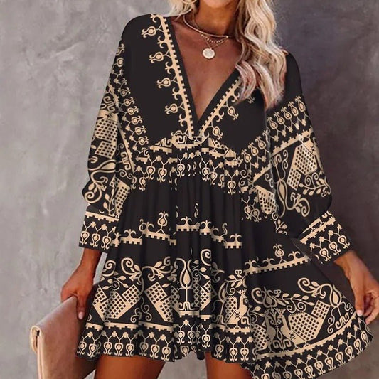 Vestido Orquidea - Negro - Orelisse